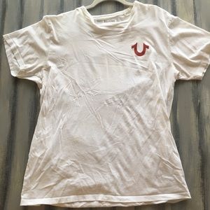 True religion white tshirt